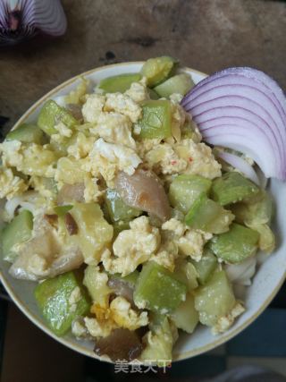 西葫芦蛋肉卤面的做法步骤：4