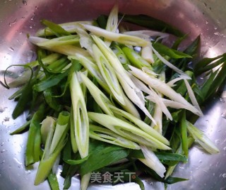 #肉菜#葱爆羊肉片的做法步骤：2