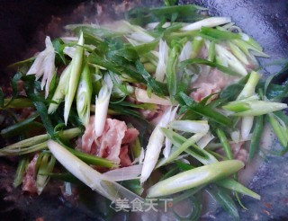 #肉菜#葱爆羊肉片的做法步骤：6