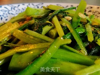 蒜蓉油麦菜的做法步骤：6