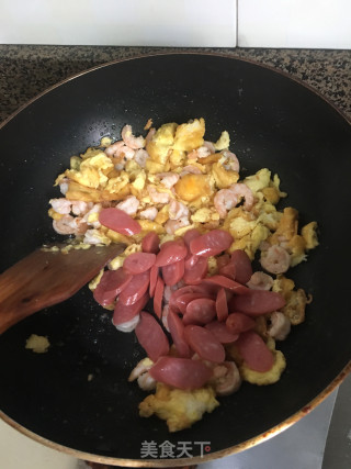 简单的炒米粉的做法步骤：2