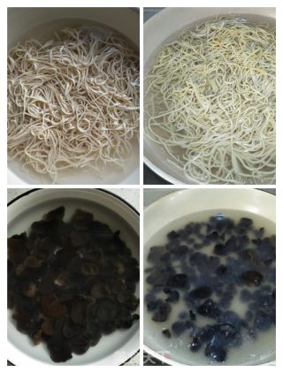 五色拌菜的做法步骤：2