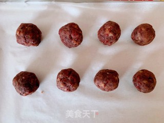 黑全麦豆沙烧饼的做法步骤：3