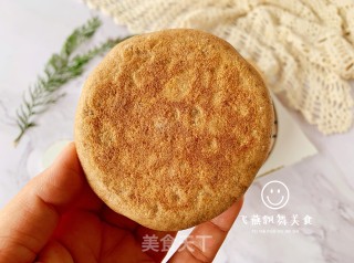 黑全麦豆沙烧饼的做法步骤：15