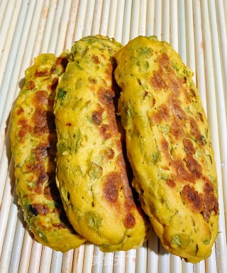 榆钱饼子的做法步骤：7