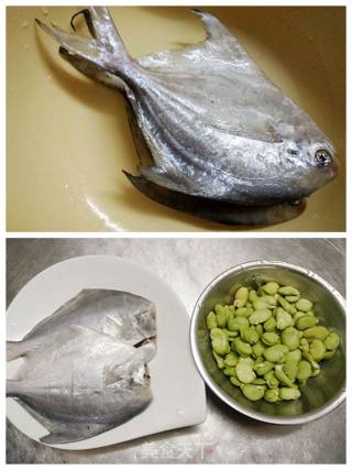 鲳鱼豆瓣羹的做法步骤：1