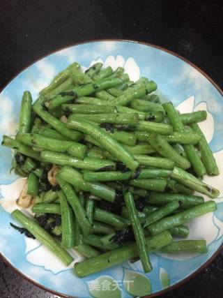 紫苏炒豆角的做法步骤：4