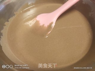 可可芒果蛋糕卷的做法步骤：3