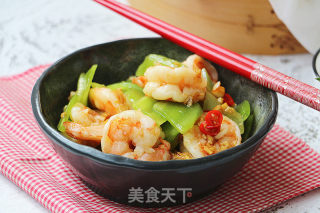 青笋拌虾仁的做法步骤：11