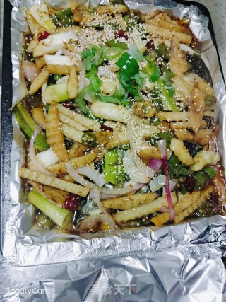 蒜香烤鱼的做法步骤：12