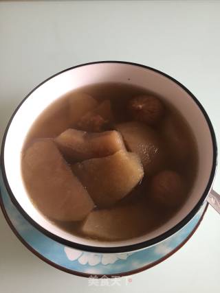 无花果苹果雪梨煲猪展的做法步骤：3