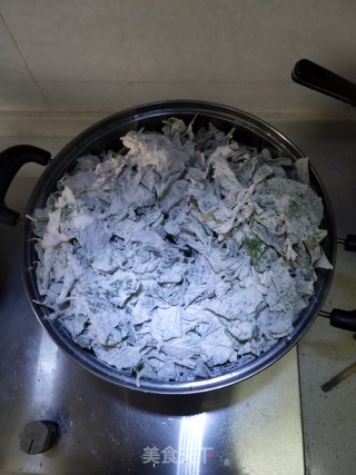 蒸桑叶的做法步骤：5