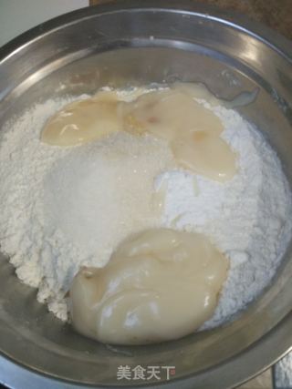 小桃酥的做法步骤：1