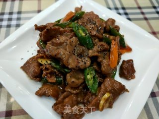 蚝油牛柳的做法步骤：10