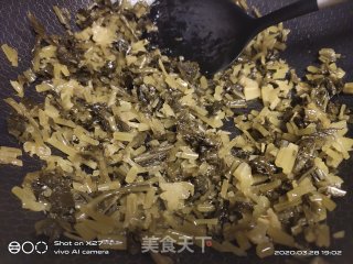 雪菜肉丝面的做法步骤：5