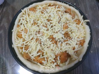 奥尔良鸡肉披萨的做法步骤：11