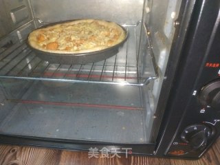 奥尔良鸡肉披萨的做法步骤：13