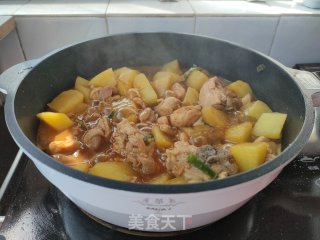 酱香土豆鸡块的做法步骤：7
