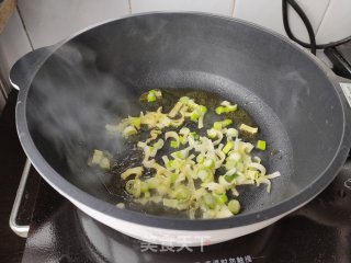 蚝油花菜的做法步骤：4