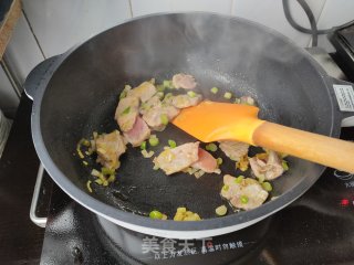 蚝油花菜的做法步骤：5