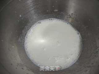 艾草戚风蛋糕的做法步骤：3