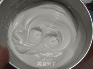 艾草戚风蛋糕的做法步骤：6