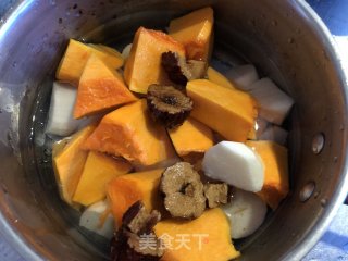 山药煮南瓜的做法步骤：4