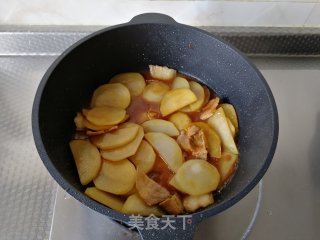 酱香土豆炒肉片的做法步骤：6