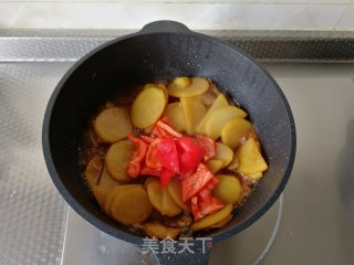 酱香土豆炒肉片的做法步骤：9
