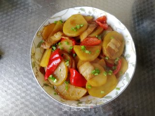 酱香土豆炒肉片的做法步骤：11