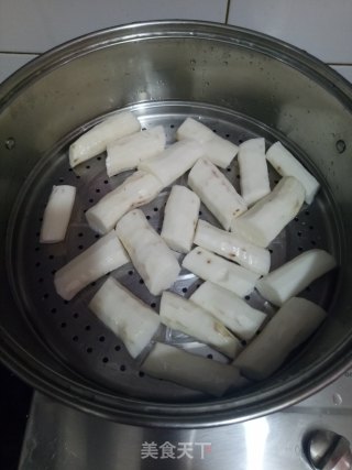 山药蓝莓千层蛋糕的做法步骤：1