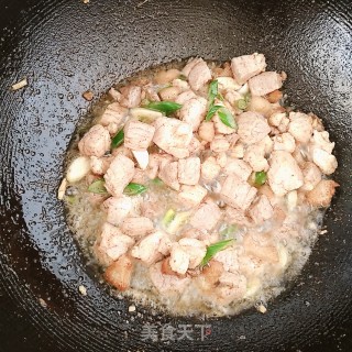 肉煎香菇土豆的做法步骤：5