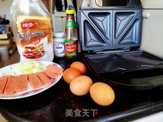 三明治的做法步骤：1