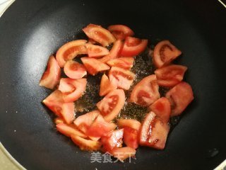 番茄炒包菜的做法步骤：3