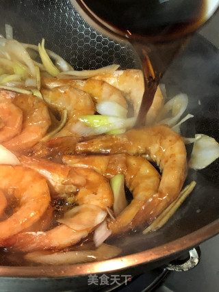 油焖大虾的做法步骤：8