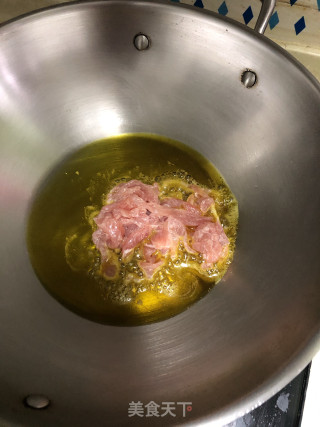 双素炒肉片的做法步骤：2