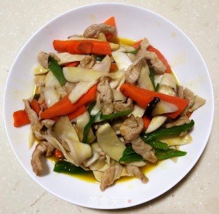 双素炒肉片的做法步骤：6