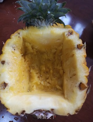 菠萝鸡丁的做法步骤：2