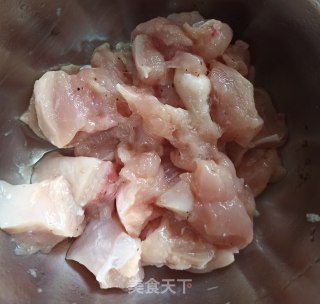 菠萝鸡丁的做法步骤：4