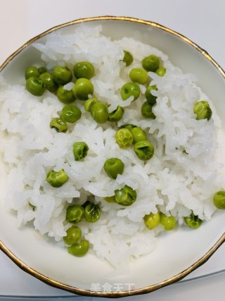 青豆饭的做法步骤：3