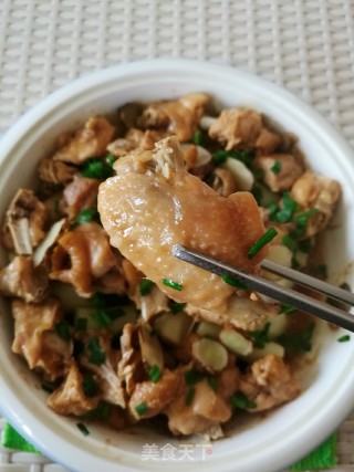 秋耳山药沙姜鸡的做法步骤：12