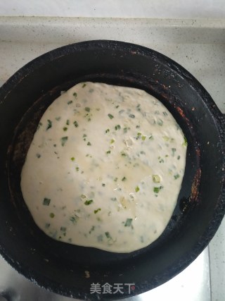烫面葱油饼的做法步骤：5