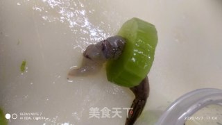 翡翠凤尾虾的做法步骤：5