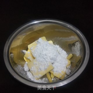 酥香三色曲奇的做法步骤：2