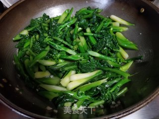 蚝油芥兰的做法步骤：6