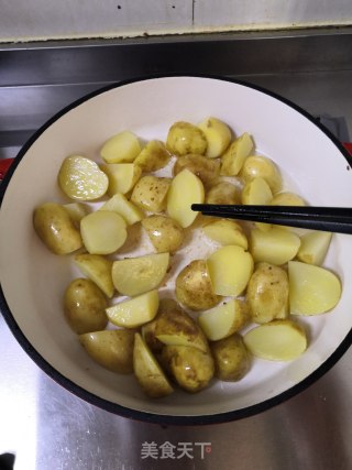 香煎小土豆的做法步骤：6