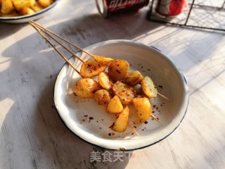 香煎小土豆的做法步骤：11
