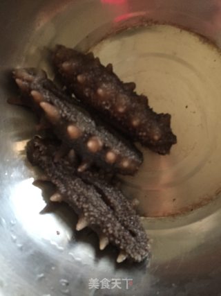 小米蕃茄海参粥的做法步骤：2