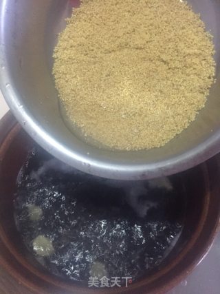 小米蕃茄海参粥的做法步骤：4