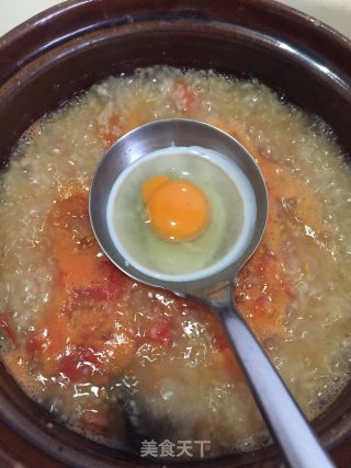 小米蕃茄海参粥的做法步骤：7